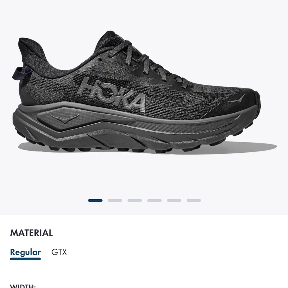Hoka Challenger 8 Wide Shoes - Black